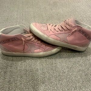 Pink Golden Goose Midstar-comes with original box sz 39